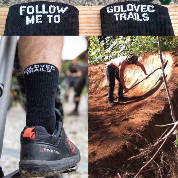 socks golovec trails